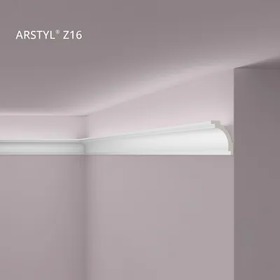 Imagen del producto de NMC Z16 ARSTYL Cornisa Perfil de estuco Moldura flexible Moldura decorativa 2 m