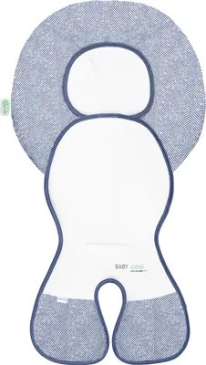 Produktbild von Odenwälder Babycool-Auflage new woven für Schalensitz Gruppe 0 navy