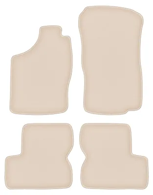 Produktbild von DURBAN Beige Velours-Fußmatten-Set für Opel Astra F Schrägheck, Limousine, Kombi, Cabrio (1991-2002)