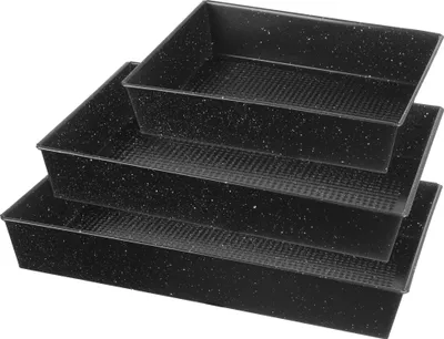 Obrázok produktu pre sada 3 nepriľnavých plechov na pečenie BRUNBESTE BB-2555