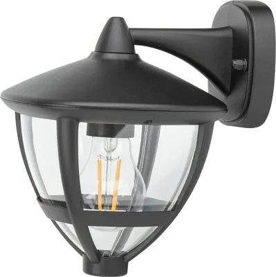 Obrázok produktu pre Vonkajšia nástenná lampa, čierna, moderná, Nowodvorski AMELIA