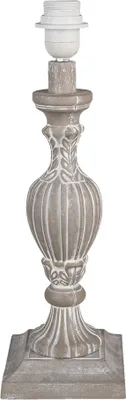 Obrázok produktu pre Clayre & Eef Podstavec lampy Ø 14x43 cm Hnedá MDF