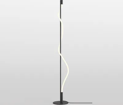 Produktbild von Maytoni Stehlampe Tau Schwarz, LED, 3000K, 450lm