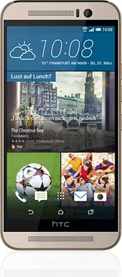 Produktbild von HTC ONE M9 Smartphone 32GB Gold on Silver (ohne Simlock, mit Branding) in neutraler Verpackung