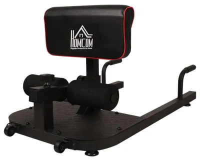 Immagine prodotto di Attrezzo per esercizi per squat, addominali e flessioni | Colore: nero | Dimensioni: 50x97x45,5 cm