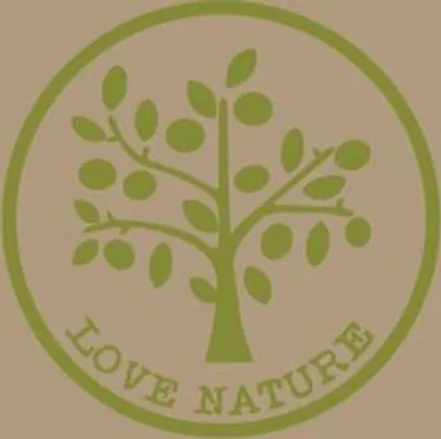 Produktbild von Airlaid Serviette Love Nature in Beige-Grey, 40 x 40 cm, 50 Stück - Mank
