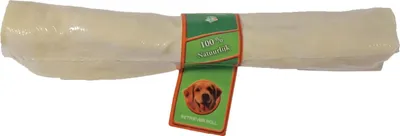 Produktbild von Retrieverrolle weiß 24 cm mit Bänderkauspielzeug - Gebr  de  boon