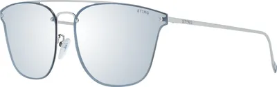 Image de Sting Hommes SST19062579W Lunettes de soleil, Total Shiny Palladium, 62/15/140