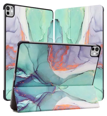 Zdjęcie produktu dla Techsuit Książkowe etui FoldPro do iPad Pro 11 (2024) – zielone