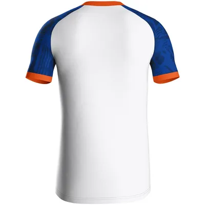 Produktbild von Jako Iconic Trikot Kurzarm Herren - Weiß / Royal / Neonorange