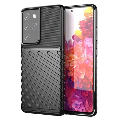 Obrázok produktu pre Odolné TPU puzdro pre Samsung Galaxy S23 Ultra - Čierna KP24375