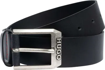 Produktbild von HUGO Gelio-Ledergürtel, Schwarz XL