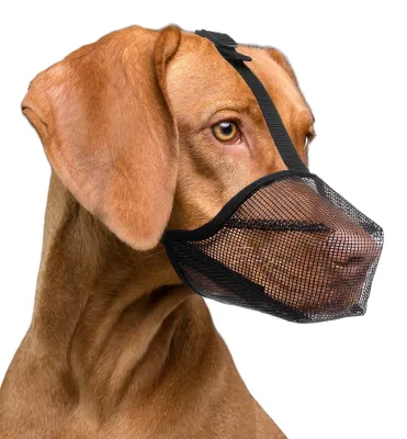 Productafbeelding van Solidchoice - Ademende Hondenmuilkorf voor Kleine tot Middelgrote Honden