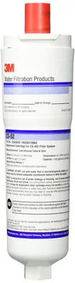 Produktbild von 3M CS-52 Cuno Bosch Siemens Neff LG Wasserfilter, 6.4cm x 6.4cm x 21cm