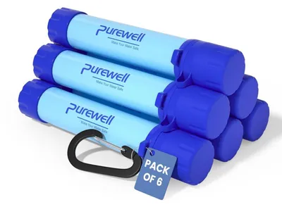 Produktbild von Trinkwasserfilter 0,01 μm Ultrafeinfilter 1500 Liter Kapazität für Outdoor & Survival