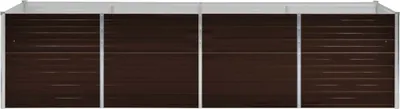 Produktbild von "Winter Sale" Beete - Braun Garten-Hochbeet Braun 320x80x77cm Verzinkter Stahl DE8294092