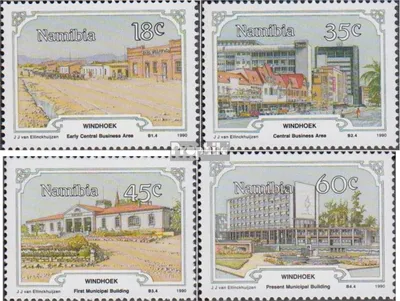 Produktbild von Briefmarken Namibia - Südwestafrika 1990 Mi 675-678 (kompl.Ausg.) postfrisch Windhuk
