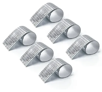 Productafbeelding van Zelfklevende Mosaiektegels van Glas - 2364 Stuks Zilver