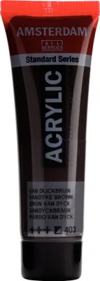 Produktbild von Amsterdam Standard Series Acrylfarbe Tube 20 ml Vandyckbraun 403