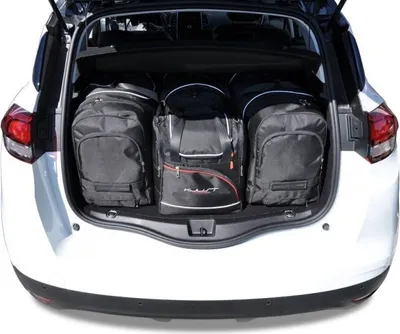 Produktbild von Renault Scenic 2015-2019 Kofferraumtaschen Set 4 Stk
