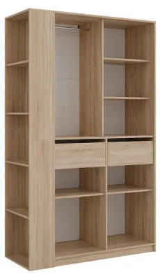 Immagine prodotto di Armadio multifunzione Vicco Elmo Sonoma 50 x 200 cm Set di 2, Model 61340
