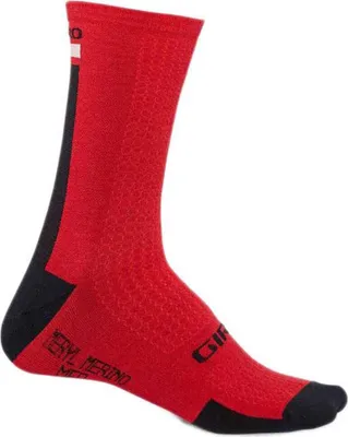 Produktbild von Giro Hrc Merino Wool Socken Rot EU 43-45 Mann Rot EU 43-45