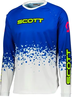 Produktbild von Scott 350 Race Evo Motocross Jersey, blau/weiß, S