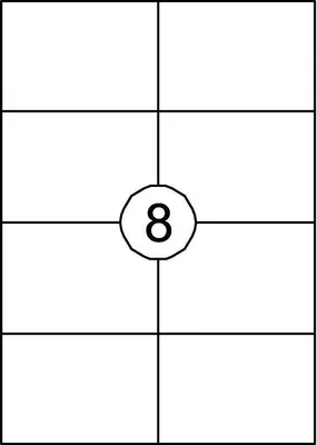 Produktbild von Quantore - Etikett 105x74mm 800 Stück