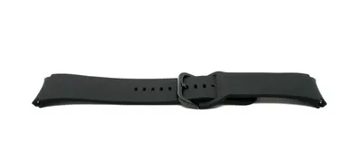 Produktbild von SYSTEM-S Armband 22 mm aus Silikon für Galaxy Watch 6 Smartwatch in Schwarz