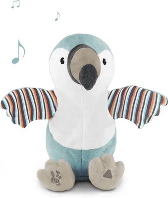 Obrázek produktu pro Dětská plyšová hračka s kousátkem Timo Toucan 0m+ Zazu Kids