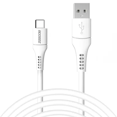 Produktbild von Accezz USB-C- auf USB-Kabel - 2 m -Weiß