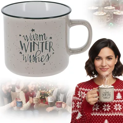 Immagine prodotto di Tazza di Natale in gres Tazza per caffè e tè grande 285 ml