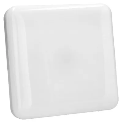 LED-Deckenleuchte 20 W quadratisch 6000 K IP65 Außen 25,2x4 cm