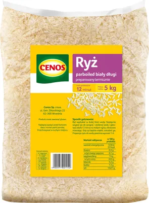 Obrázok produktu pre Ryż paraboliczny długoziarnisty 5 kg
