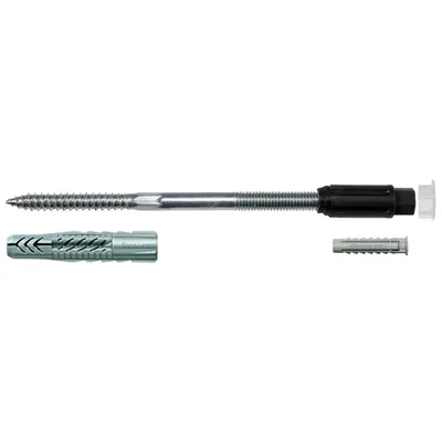 Produktbild von Abstandsmontagesystem Thermax 8/80 M6 (schwarz/grau, 20 Stück)