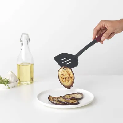 Obrázok produktu pre Brabantia Tasty+, podberačka, Čierna, Červená, Nylon, 220 °C, 75 mm, 36 mm