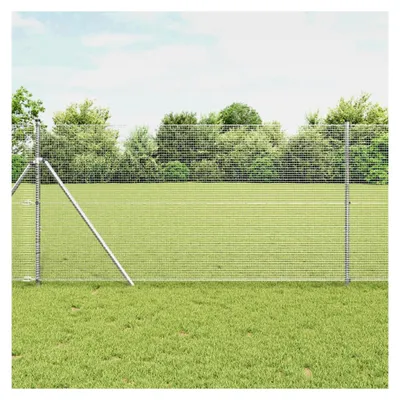 Produktbild von Schweißdrahtzaun 1,2 x 50 m aus verzinktem Stahl für Garten, Hühnerstall und Weidezaun