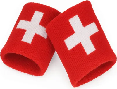 Produktbild von Schweißbänder Set 2 Stück elastisch saugfähig für Sport Fitness Schweiz