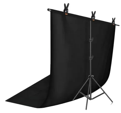 Obrázok produktu pre Stojan na podpery, nastaviteľné priečne nosníky, ľahká preprava, 1,5 x 2 m, čierny