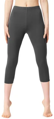 Immagine prodotto di Leggings da donna 3/4 Bellivalini, in cotone, modello BLV50-199 (grigio, taglia S)