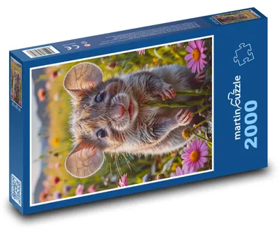 Obrázok produktu pre Puzzle 2000 Myš na rozkvitnutej lúke - martinpuzzle