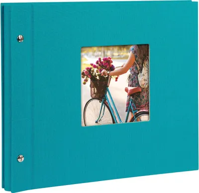 Immagine prodotto di Goldbuch Album a vite Bella Vista turchese 30x25 cm 40 pagine bianche