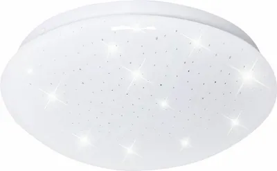 Produktbild von LED Deckenlampe, rund weiß, Sterneneffekt, D 21,5 cm