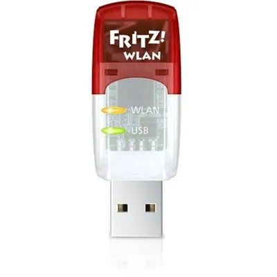 Produktbild von Schnittstelle Fritz! AC430 5 GHz 433 Mbps USB Durchsichtig Rot Weiß