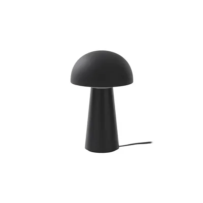 Produktbild von Lindby LED-Akkutischleuchte Zyre, schwarz, IP44, Touchdimmer