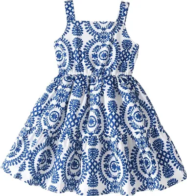 Productafbeelding van Lumoras Jurk Meisjes Blauw-2Y
