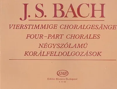 Produktbild von 396 vierstimmige Choralgesänge  Partitur