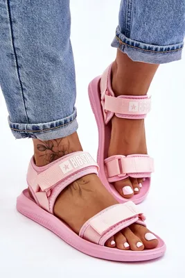 Imagen del producto de Sandalias deportivas Damen Big Star, modelo LL274729, color rosa, talla 37