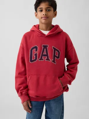 Produktbild von GAP Kinder-Sweatshirt mit VintageSoft-Logo XS