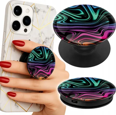 Obrázek produktu pro Držák telefonu na hmatníku Popsocket Abstraktní barevné vzory